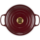 Cast Iron Signature Round CasseroleGarnet image number 4